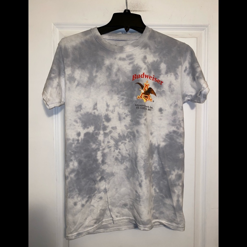 UO Budweiser beer Tonal Tie-Dye Tee sz S,XL,2XL - Picture 2 of 8